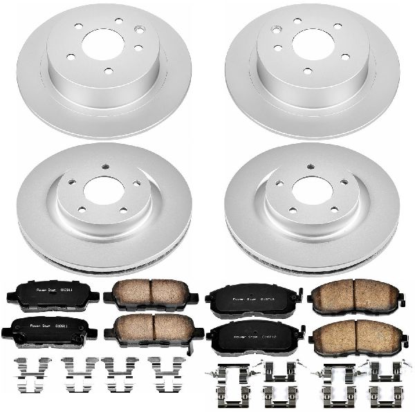 2007-2010 Nissan Altima Disc Brake Kit - Front and Rear (Powerstop)
