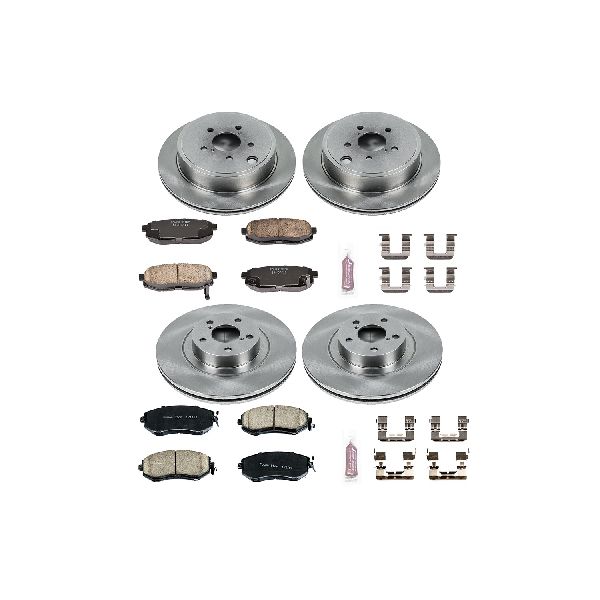 2013-2016 Scion FR-S Disc Brake Kit - Front and Rear (Powerstop)