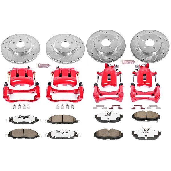 2011-2014 Ford Mustang Disc Brake Kit - Front and Rear (Powerstop)