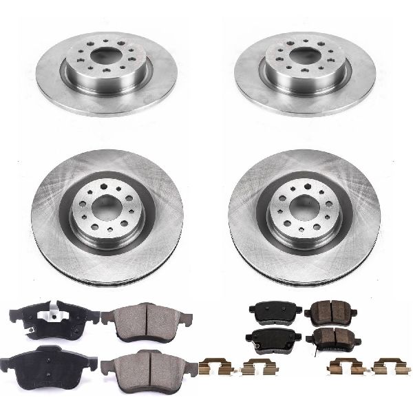 2014-2020 Fiat 500L Disc Brake Kit - Front and Rear (Powerstop)