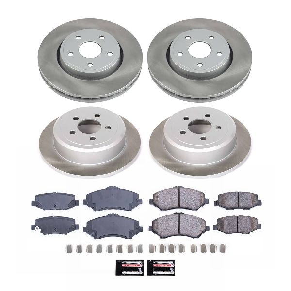 2007-2011 Dodge Nitro Disc Brake Kit - Front and Rear (Powerstop)