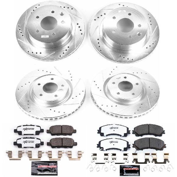 2014-2019 Nissan Rogue Disc Brake Kit - Front and Rear (Powerstop)
