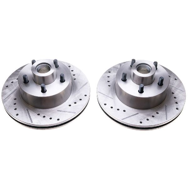 1970-1972 Dodge Challenger Disc Brake Rotor Set - Front (Powerstop)