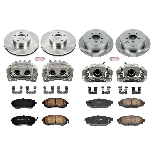 2008-2010 Subaru Impreza Disc Brake Kit - Front and Rear (Powerstop)