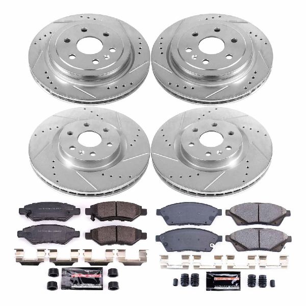 2011 Saab 9-4X Disc Brake Kit - Front and Rear (Powerstop)