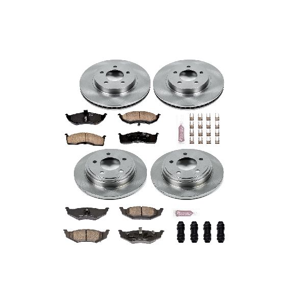 1998-2004 Dodge Intrepid Disc Brake Kit - Front and Rear (Powerstop)