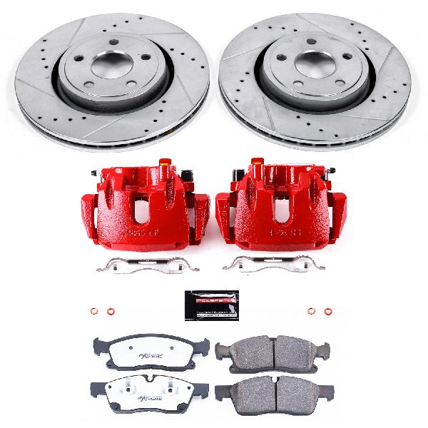 2013-2015 Jeep Grand Cherokee Disc Brake Kit - Front (Powerstop)