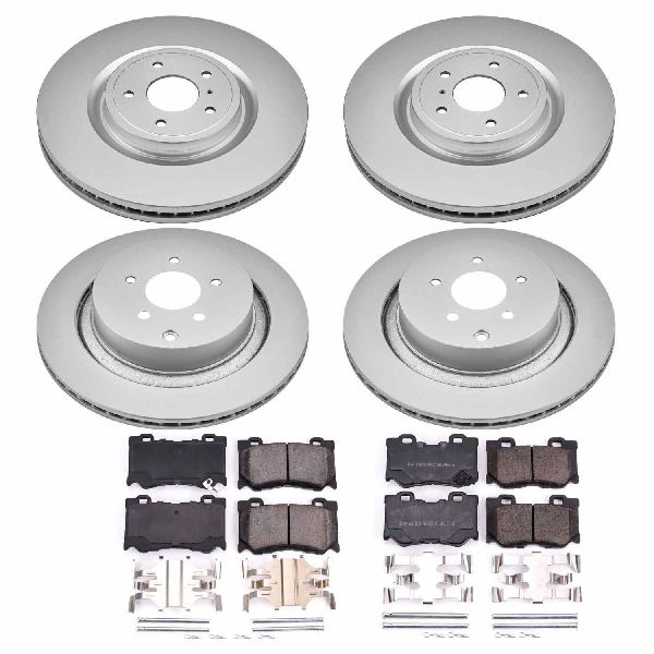 2014-2024 INFINITI Q50 Disc Brake Kit - Front and Rear (Powerstop)