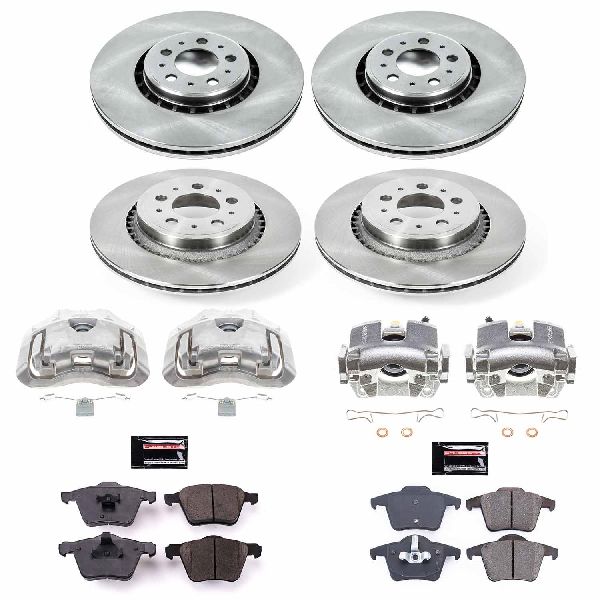 2003-2014 Volvo XC90 Disc Brake Kit - Front and Rear (Powerstop)