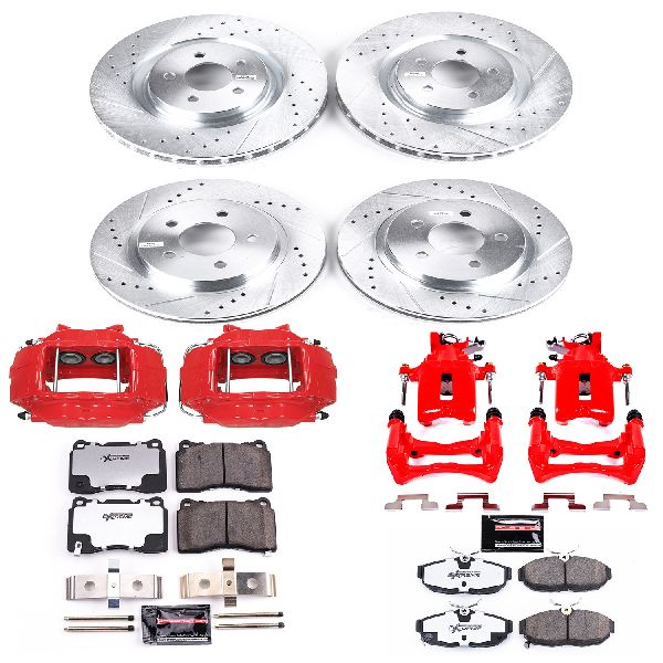 2012 Ford Mustang Disc Brake Kit - Front and Rear (Powerstop)