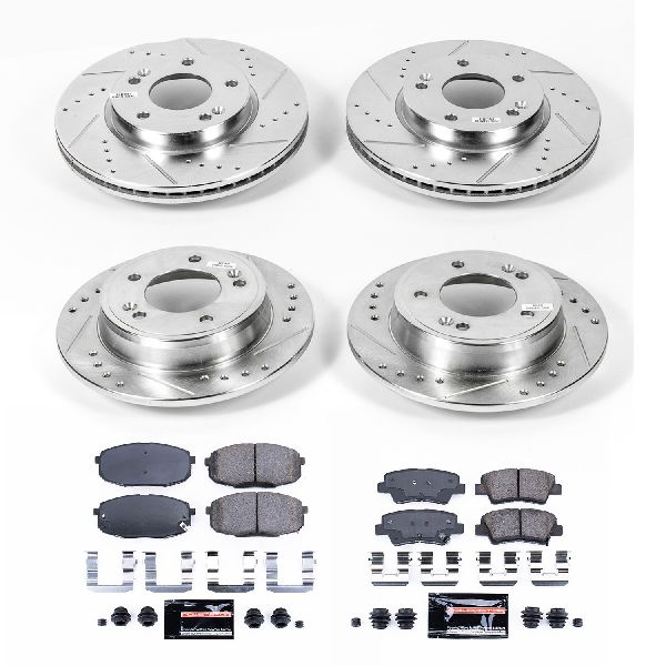 2014-2016 Kia Soul Disc Brake Kit - Front and Rear (Powerstop)