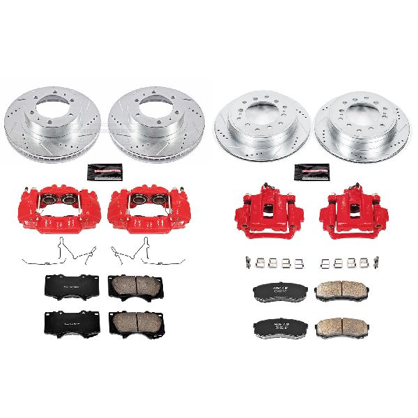 2010-2014 Toyota FJ Cruiser Disc Brake Kit - Front and Rear (Powerstop)