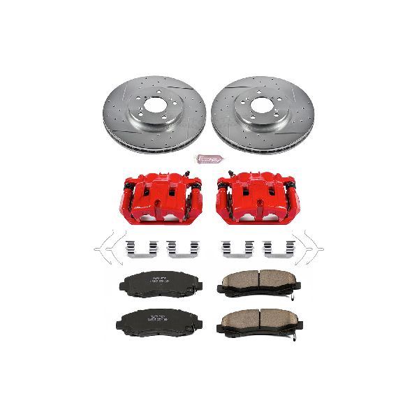 2012-2014 Honda Ridgeline Disc Brake Kit - Front (Powerstop)
