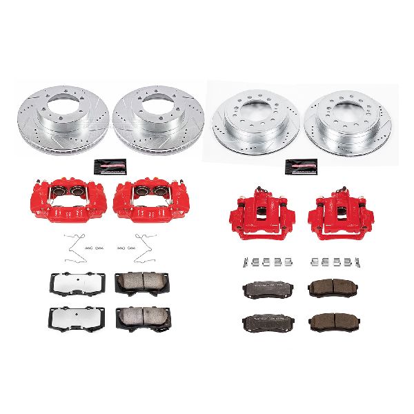 2010-2014 Toyota FJ Cruiser Disc Brake Kit - Front and Rear (Powerstop)