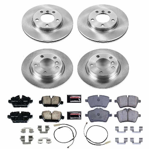 2013-2016 Mini Cooper Paceman Disc Brake Kit - Front and Rear (Powerstop)