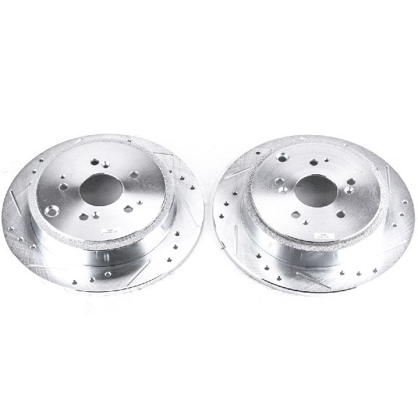 2003-2008 Honda Pilot Disc Brake Rotor Set - Rear (Powerstop)