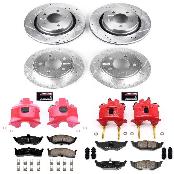 1999-2002 Chrysler 300M Disc Brake Kit - Front and Rear (Powerstop)
