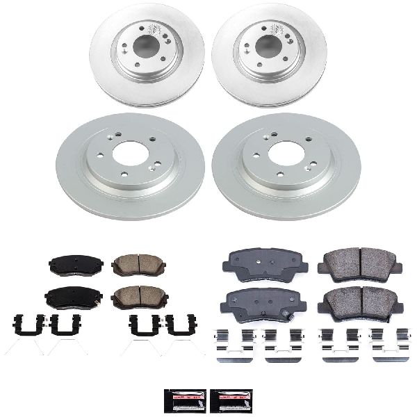 2022-2023 Hyundai Kona Disc Brake Kit - Front and Rear (Powerstop)