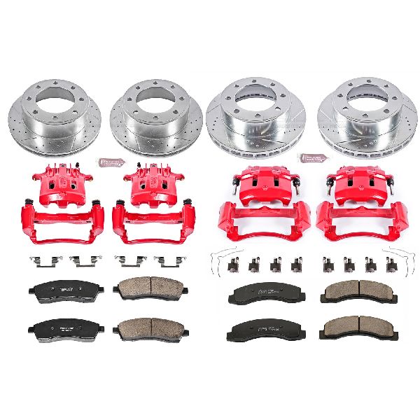 2000 Ford Excursion Disc Brake Kit - Front and Rear (Powerstop)