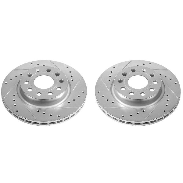 2011-2015 Volkswagen Jetta Disc Brake Rotor Set - Front (Powerstop)