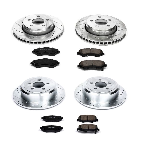 2007-2011 Dodge Nitro Disc Brake Kit - Front and Rear (Powerstop)