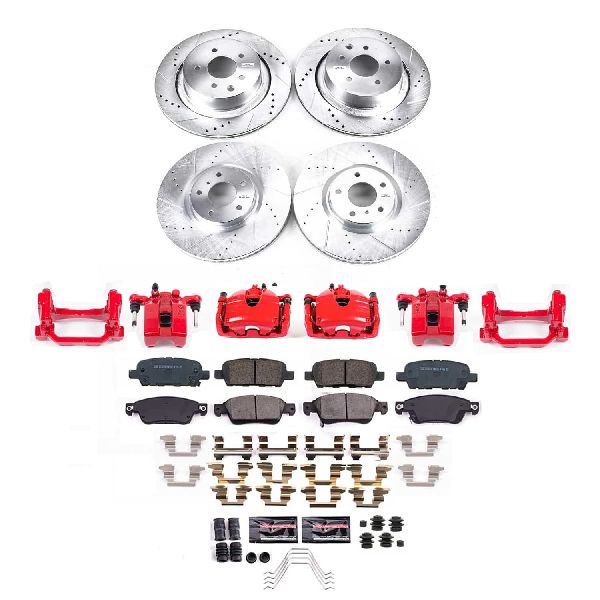 2014-2015 INFINITI Q60 Disc Brake Kit - Front and Rear (Powerstop)