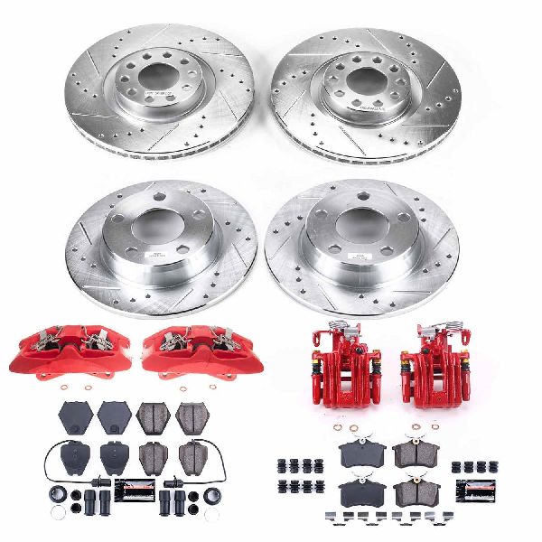 2002-2004 Audi A6 Quattro Disc Brake Kit - Front and Rear (Powerstop)