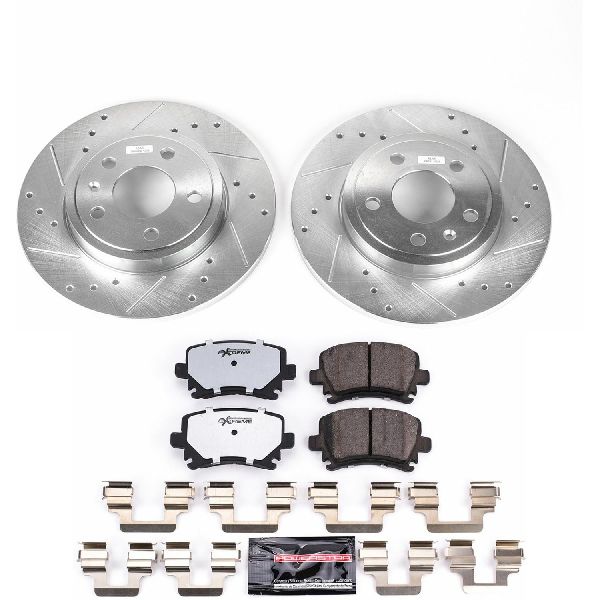 2005-2009 Audi A4 Disc Brake Kit - Rear (Powerstop)