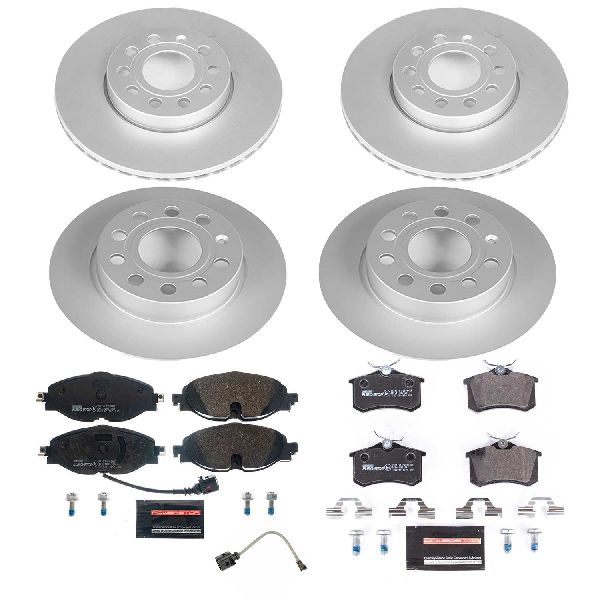 2015 Volkswagen Golf Disc Brake Kit - Front and Rear (Powerstop)