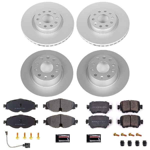 2015-2018 Volkswagen GTI Disc Brake Kit - Front and Rear (Powerstop)