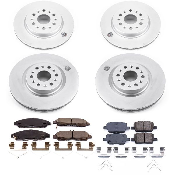 2018-2020 Buick Enclave Disc Brake Kit - Front and Rear (Powerstop)