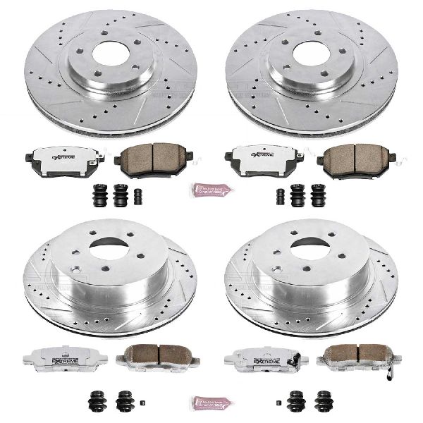 2003-2011 Nissan Murano Disc Brake Kit - Front and Rear (Powerstop)