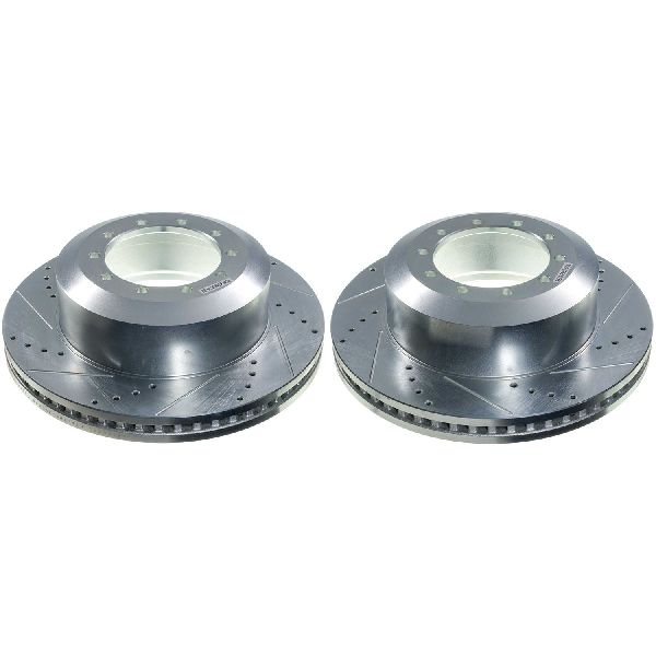 2023-2024 Ford F-550 Super Duty Disc Brake Rotor Set - Rear (Powerstop)