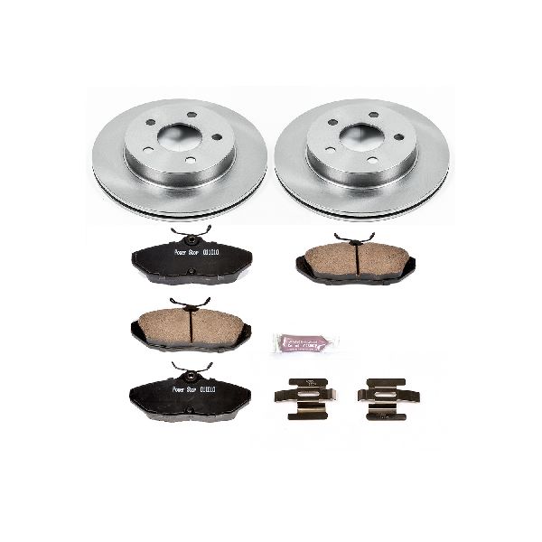 1993-1997 Mercury Cougar Disc Brake Kit - Rear (Powerstop)