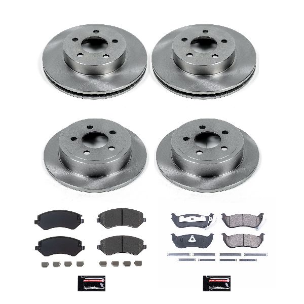 2003-2007 Jeep Liberty Disc Brake Kit - Front and Rear (Powerstop)