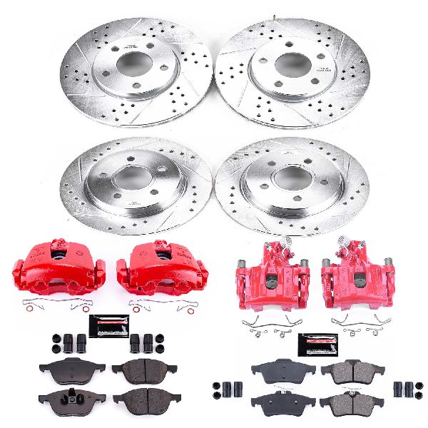 2014-2018 Ford Focus Disc Brake Kit - Front and Rear (Powerstop)