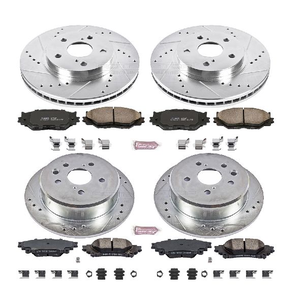 2014-2015 Lexus IS250 Disc Brake Kit - Front and Rear (Powerstop)