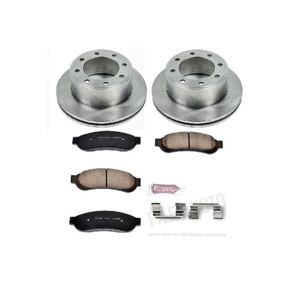 2007-2010 Ford F-350 Super Duty Disc Brake Kit - Rear (Powerstop)