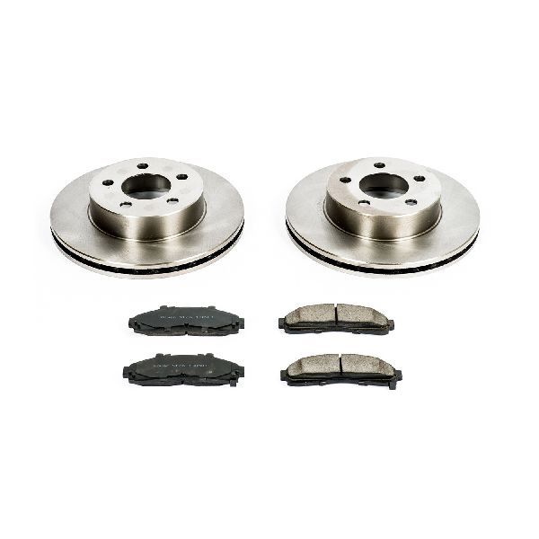 1997-2001 Mercury Mountaineer Disc Brake Kit - Front (Powerstop)