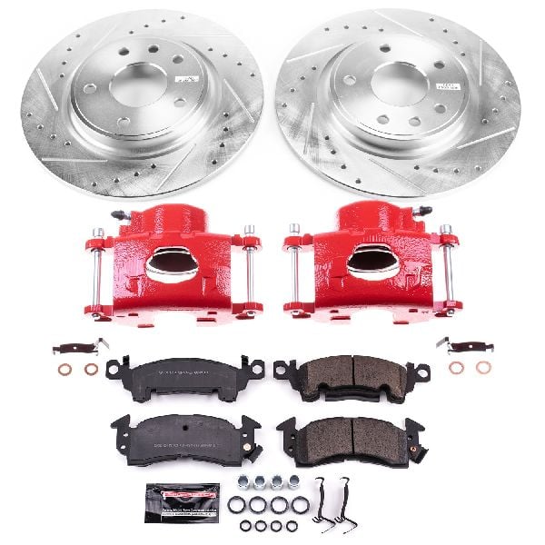 1977 Cadillac Fleetwood Disc Brake Kit - Front (Powerstop)