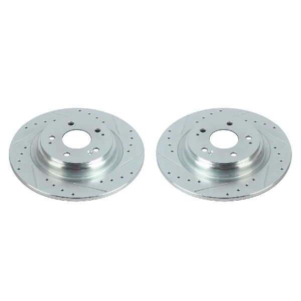 2017-2020 Acura MDX Disc Brake Rotor Set - Rear (Powerstop)