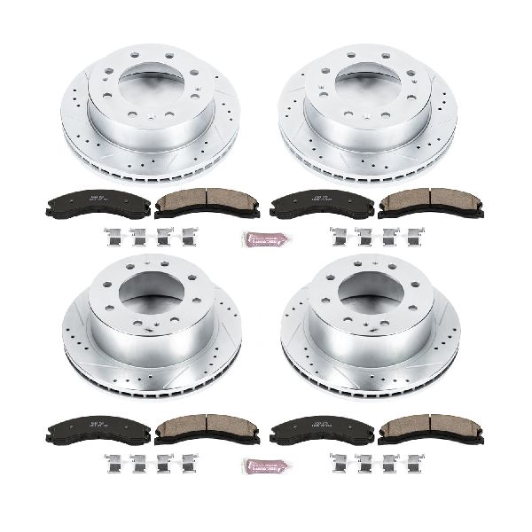 2015-2019 GMC Sierra 2500 HD Disc Brake Kit - Front and Rear (Powerstop)