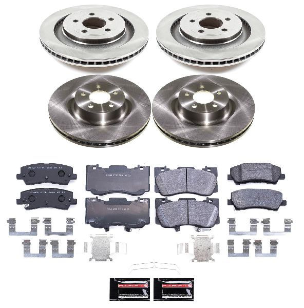 2021-2023 Ford Mustang Disc Brake Kit - Front and Rear (Powerstop)