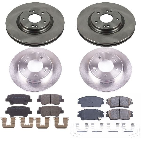 2017-2020 Hyundai Elantra Disc Brake Kit - Front and Rear (Powerstop)
