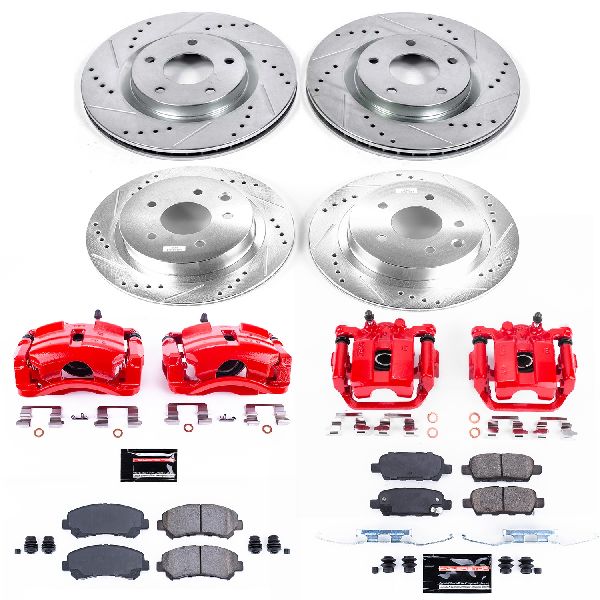 2014-2015 Nissan Rogue Select Disc Brake Kit - Front and Rear (Powerstop)