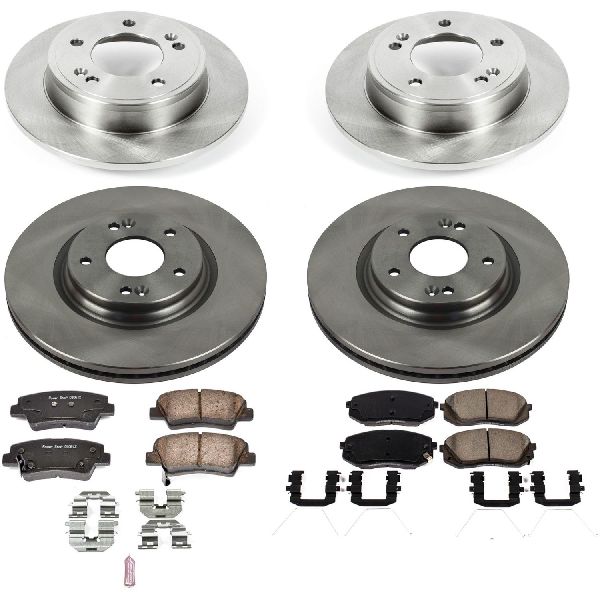 2017-2019 Kia Soul Disc Brake Kit - Front and Rear (Powerstop)