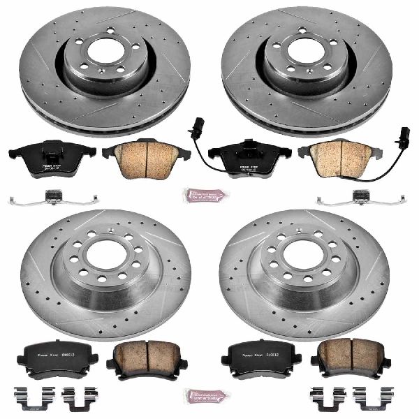 2006-2011 Audi A6 Disc Brake Kit - Front and Rear (Powerstop)