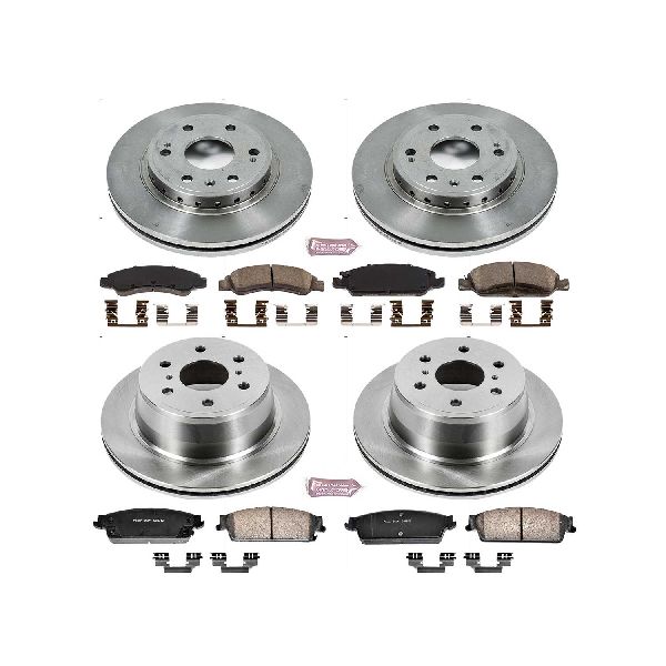 2007-2014 Chevrolet Tahoe Disc Brake Kit - Front and Rear (Powerstop)