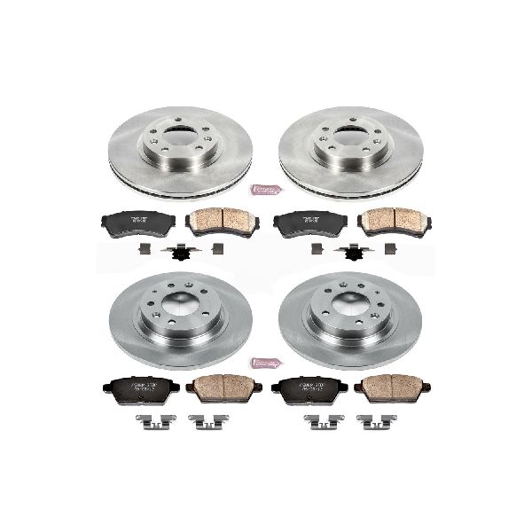 2006-2013 Mazda 6 Disc Brake Kit - Front and Rear (Powerstop)