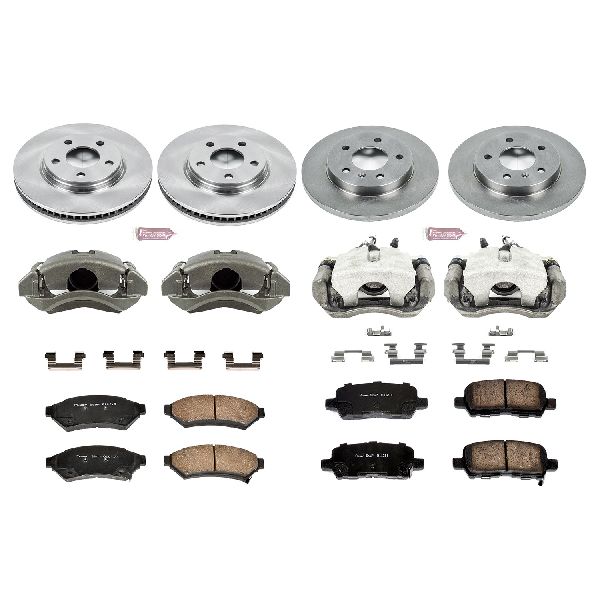 2005-2008 Pontiac Grand Prix Disc Brake Kit - Front and Rear (Powerstop)